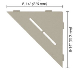 Schluter Shelf-E Triangular Pure Greige SES1 D7 TSBG